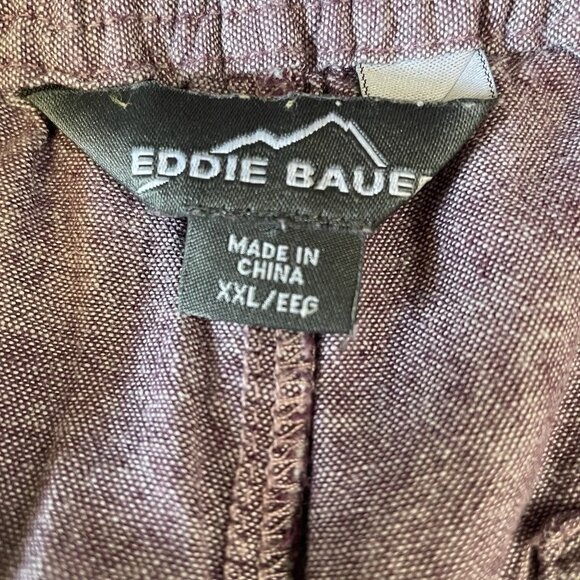 Old Navy Luxe Tank Eddie Bauer Linen Shorts Set XL XXL Casual Summer Lounge - Picture 3 of 15